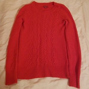 Red Orange Cashmere Sweater